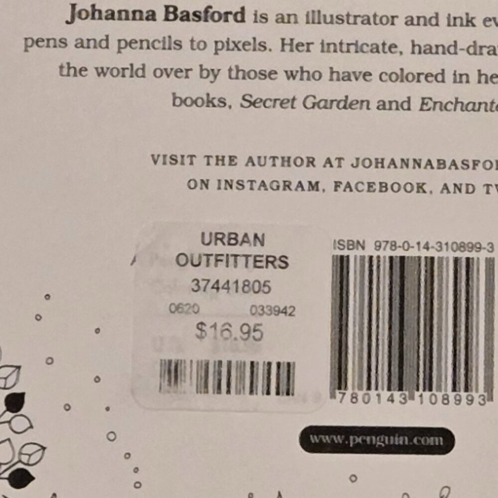 Lost Ocean coloring book/ Johanna Basford - Picture 4 of 4